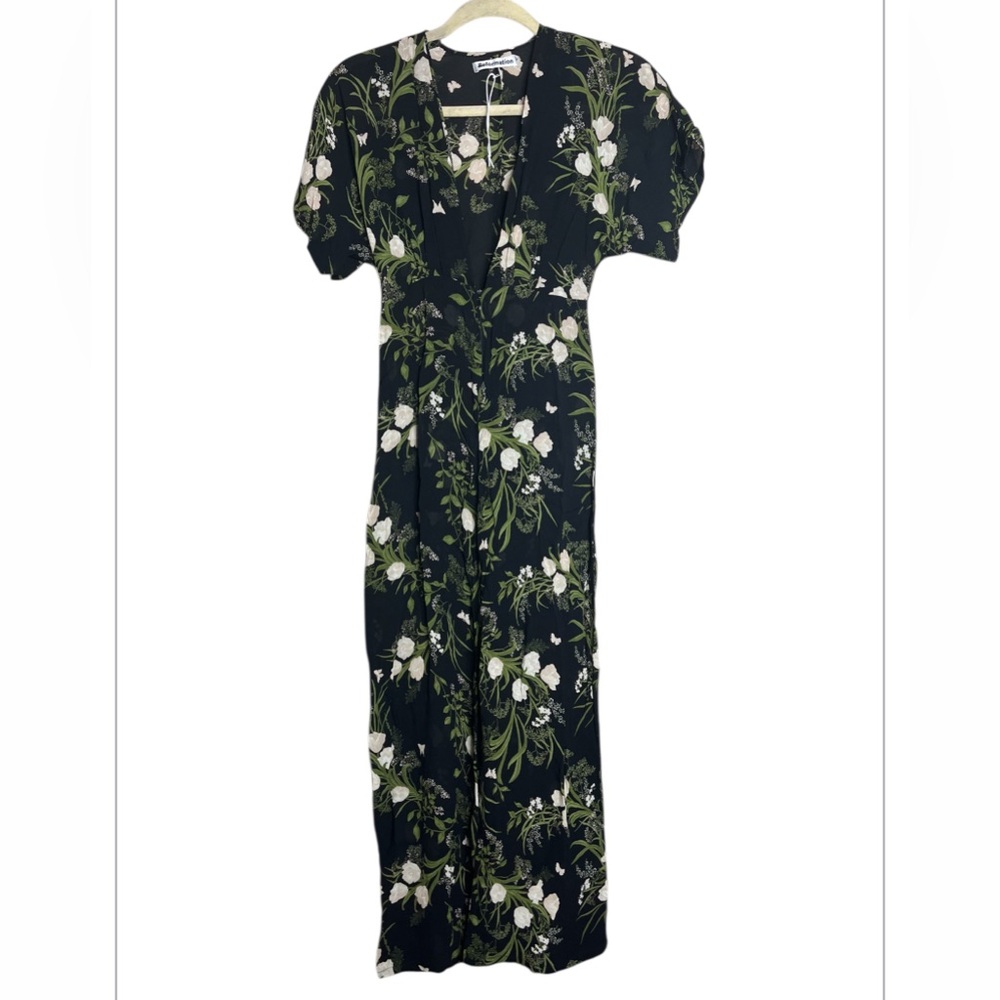 Reformation Lemongrass Jumpsuit size 0P - Picture 4 of 8